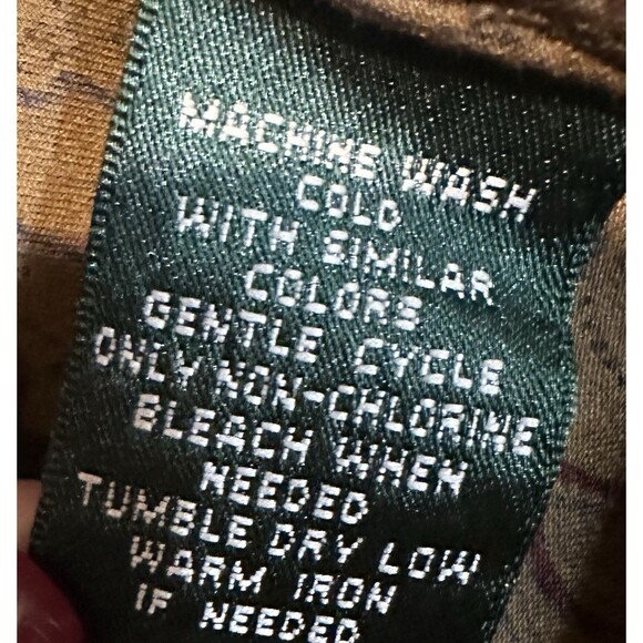 Lauren Ralph Lauren Womens 3X Paisley Button Front Shirt Blouse 100% - Picture 4 of 7